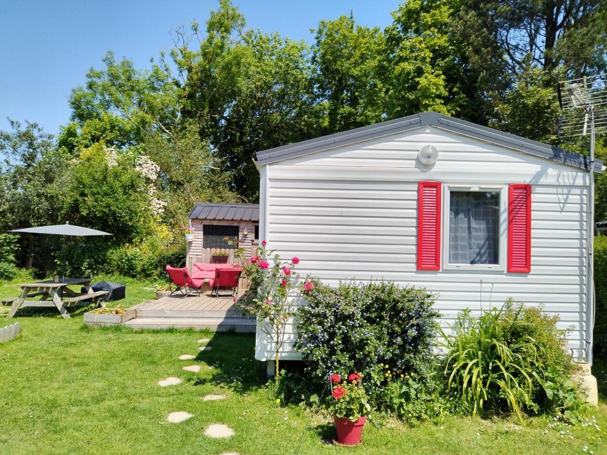 Mobil-Home Coin De Paradis En Cote D'Opale Sur Terrain Prive Et Sa Caravane Hermelinghen Εξωτερικό φωτογραφία